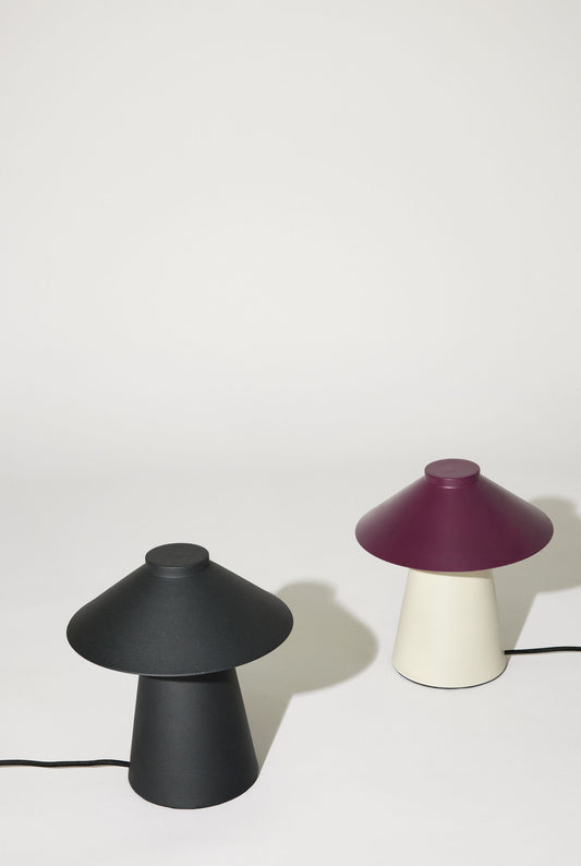 Hübsch Chipper bordlampe – sort