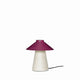 Hübsch Chipper bordlampe – sand/bordeaux
