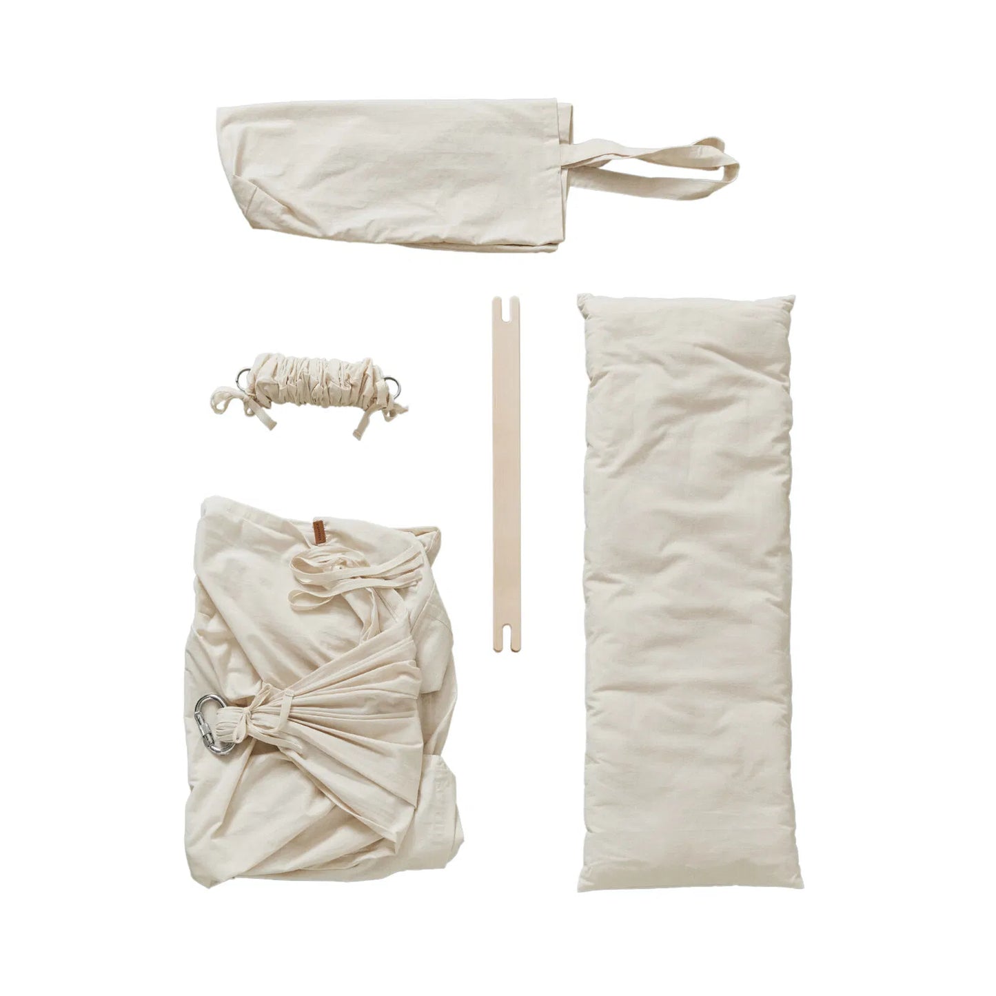 Membantu Basic økologisk slyngevugge – Beige
