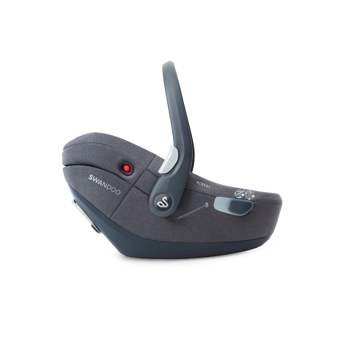 Swandoo Albert i-Size 1.2 autostol 40-85 cm – Grey