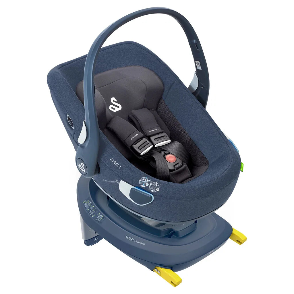 Swandoo Albert i-Size 1.2 autostol 40-85 cm – Blue