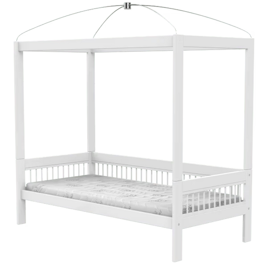 LIFETIME Kidsrooms himmelseng Breeze 90x200 cm – hvid