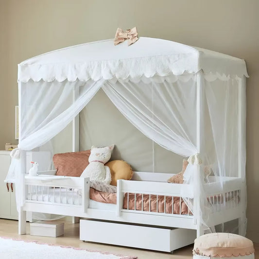 LIFETIME Kidsrooms himmelseng Breeze 90x200 cm – hvid