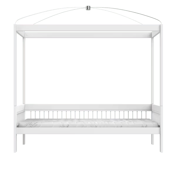 LIFETIME Kidsrooms himmelseng Breeze 90x200 cm – hvid