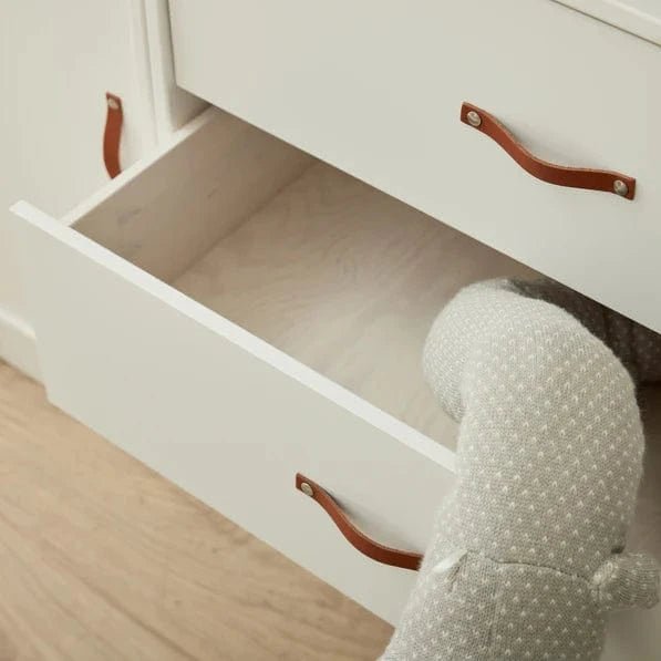 LIFETIME Kidsrooms højseng inkl. opbevaring 152 cm – Breeze – 90x200 cm – hvid