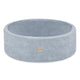 Plush Nest boldbassin i premium chenille – blå – 90x30 cm