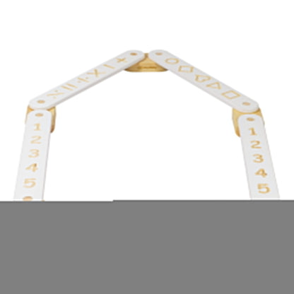 Wooden Balance Beam - 5 Elements