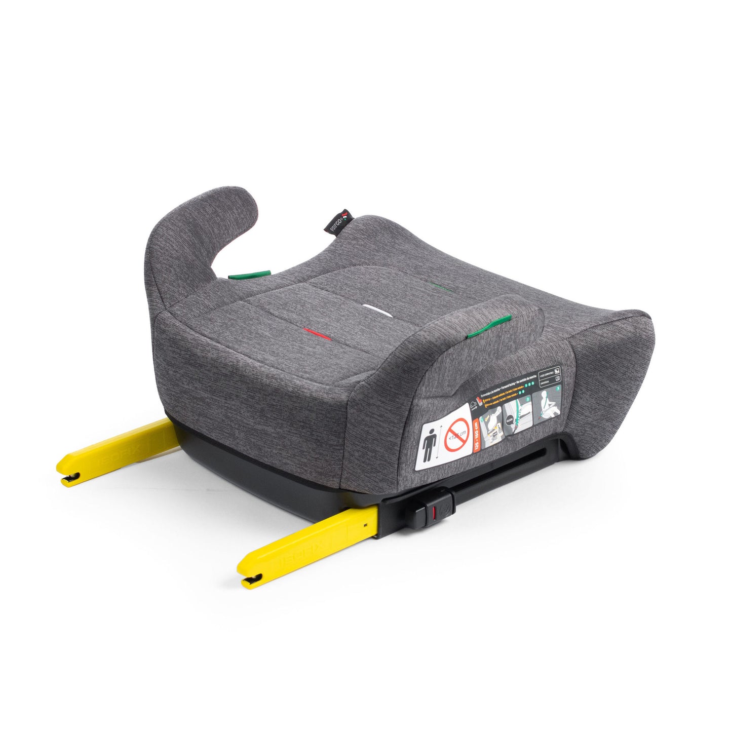 Fairgo Pico i-Size sædepude 125–150 cm – stone grey