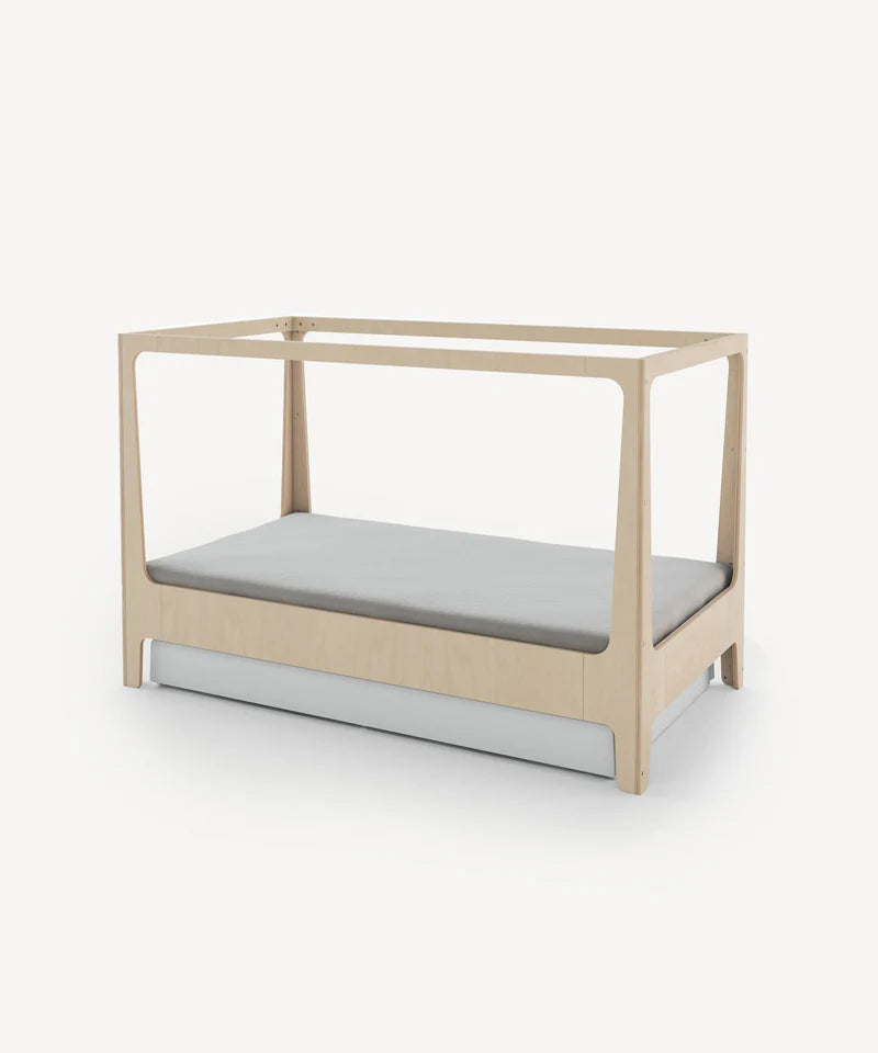 Oeuf NYC Perch Nest halvhøj 2-i-1 seng 90x200 cm – hvid/birk