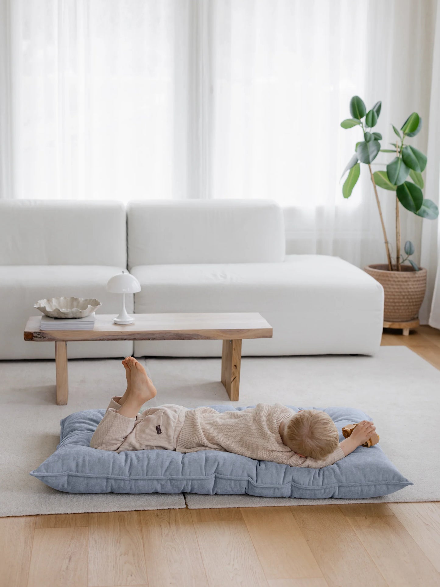 FitWood VIENO gulvpude – Light Blue