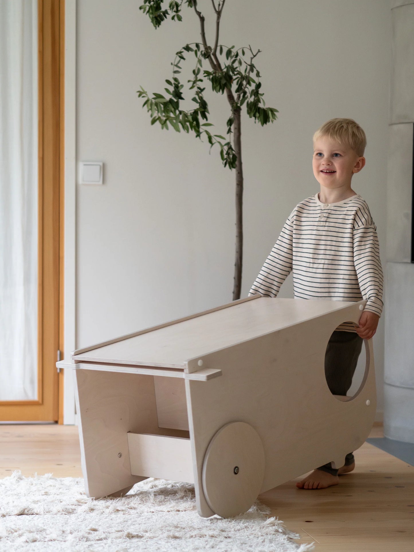 FitWood VERSO læringstårn – birk
