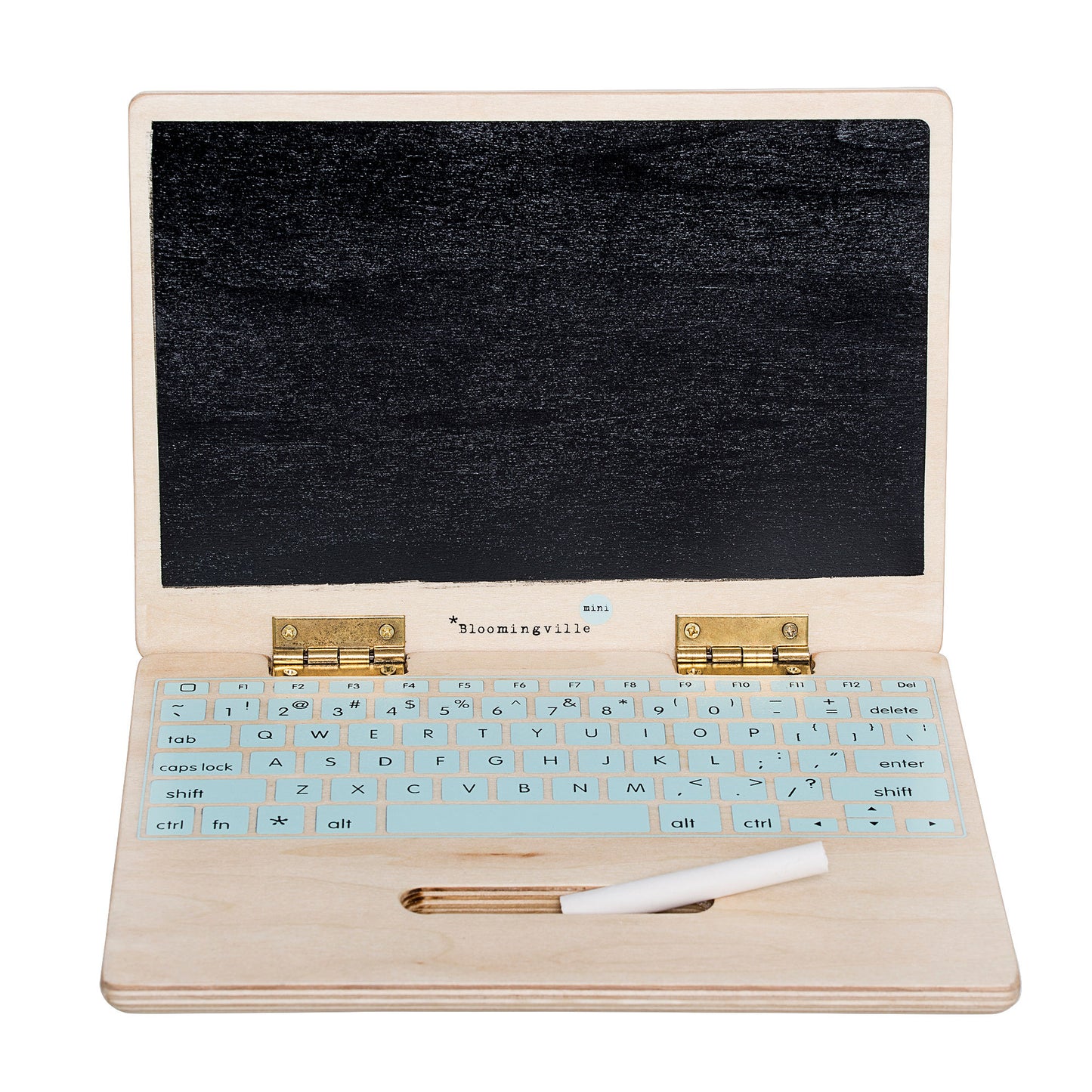Bloomingville MINI Elena legetøjscomputer – Naturfarvet FSC®-certificeret krydsfiner