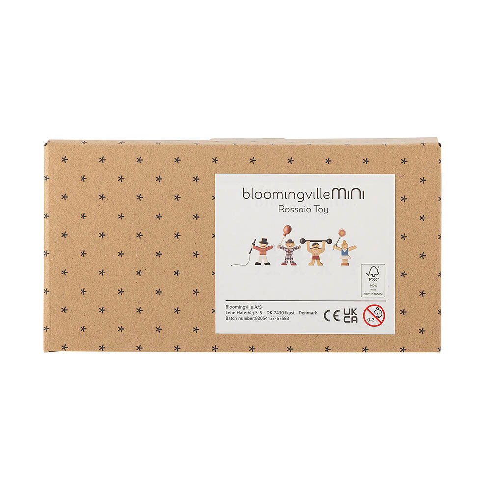 Bloomingville MINI Rossaio aktivitetslegetøj – Rød FSC®-certificeret bøg