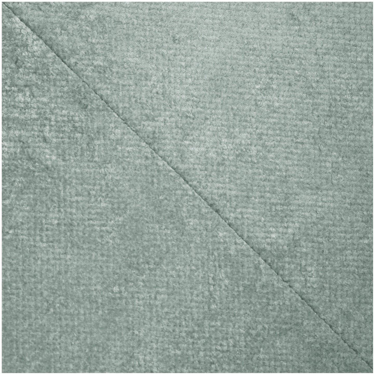 Plush Nest boldbassin i premium chenille – grøn – 90x30 cm