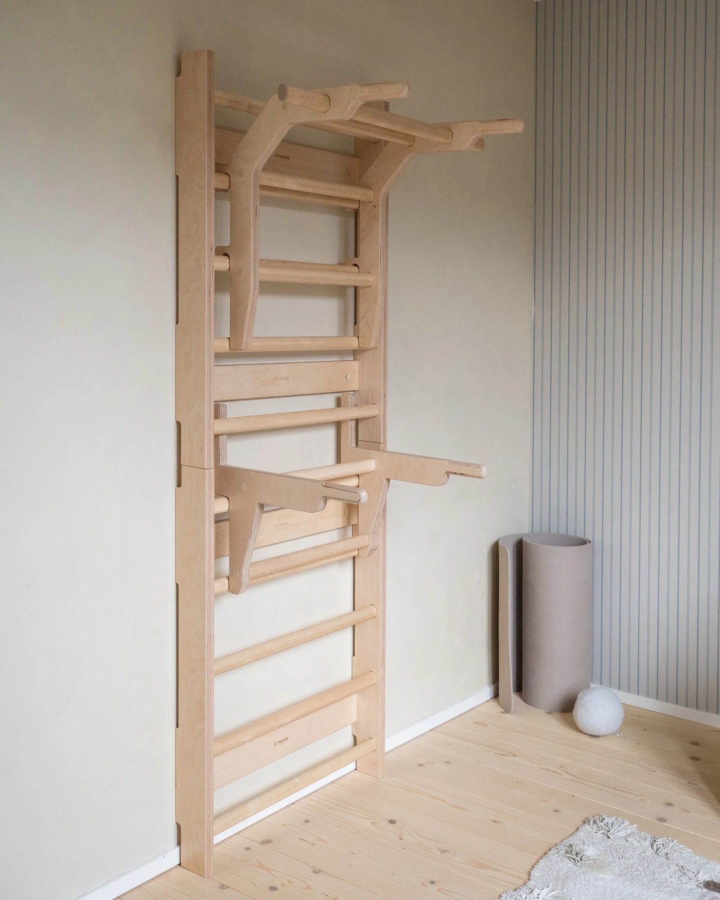 FitWood HONKA Vægribbe 105 cm - Birk