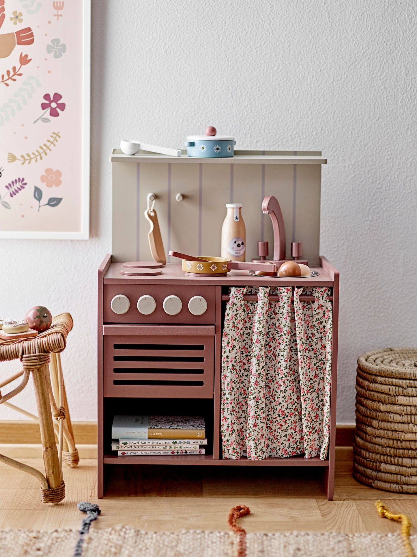 Bloomingville MINI Pippi Legekøkken – Brun – FSC®100% MDF