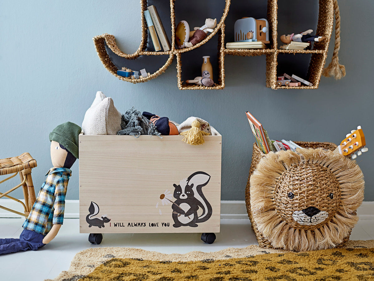 Bloomingville MINI Harrison Kurv - Natur
