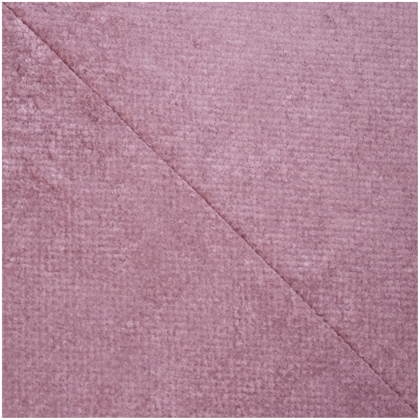 Plush Nest boldbassin med 200 bolde i premium chenille – lyserød – 90x30 cm