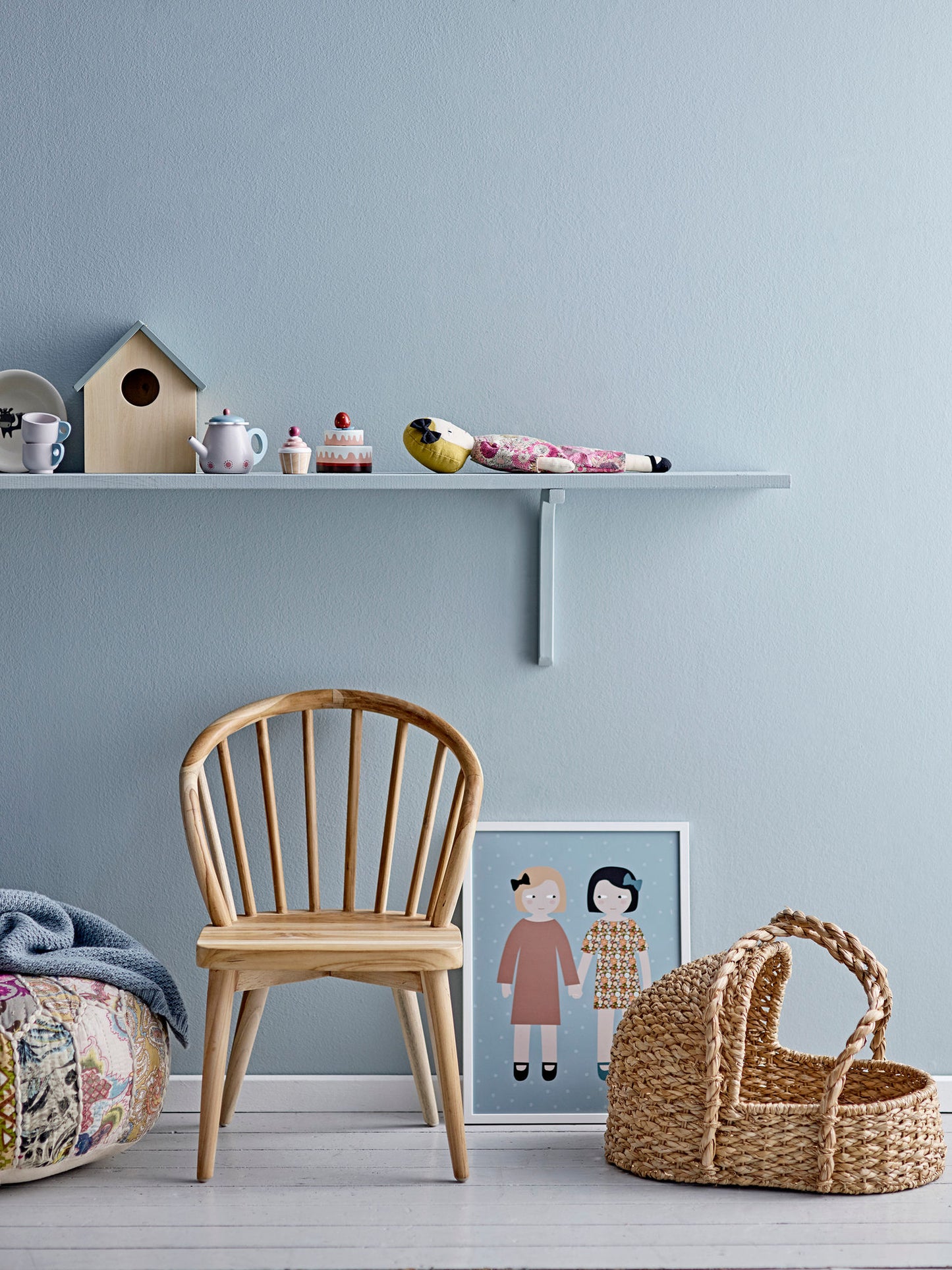 Bloomingville MINI Gentrim legetøj – Køkkensæt i grå FSC®-certificeret MDF