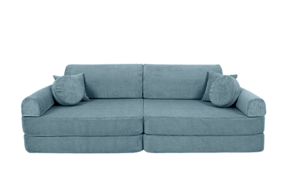 Large Modular Sofa for Kids - Slimcord Corduroy Turquise