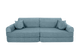 Large Modular Sofa for Kids - Slimcord Corduroy Turquise