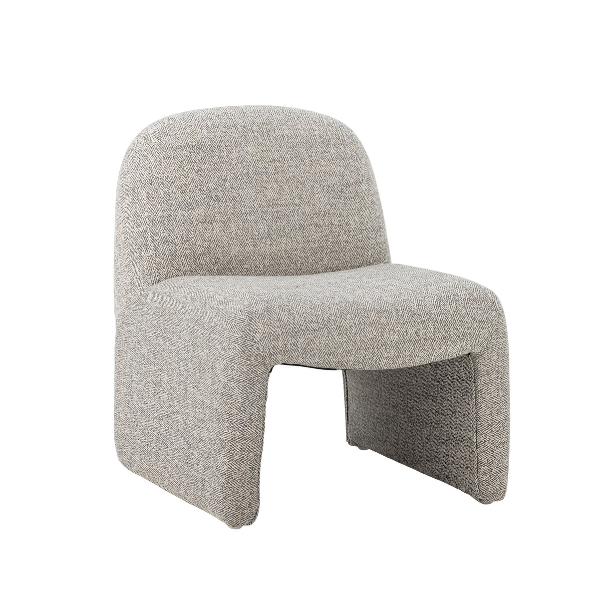 Bloomingville MINI Neel loungestol - Grå
