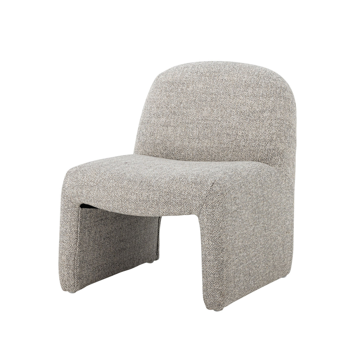 Bloomingville MINI Neel loungestol - Grå