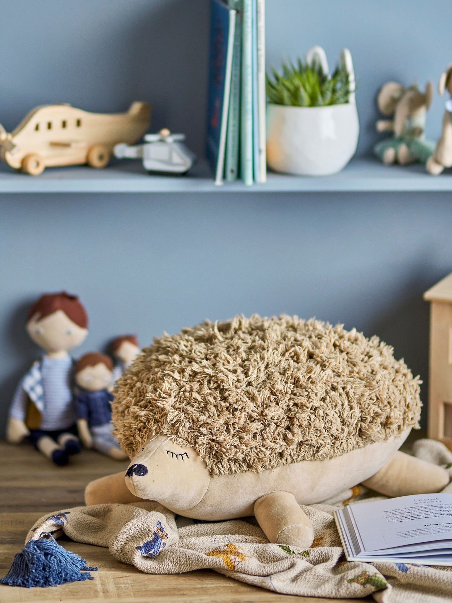 Bloomingville MINI Henny Bamse – Puf og legedyr – Brun – Bomuld
