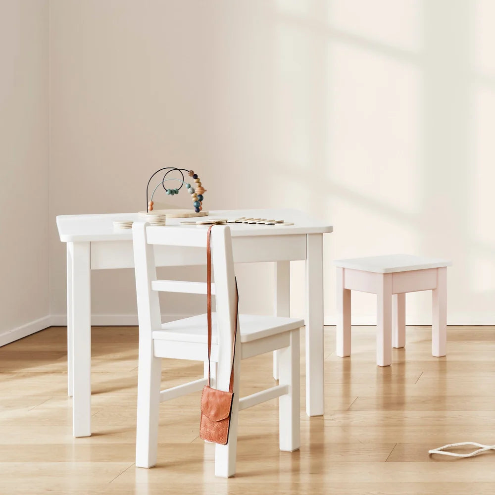 Isle of Dogs Design børneskammel i træ – pink