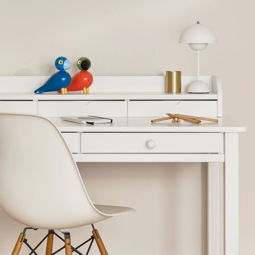 Isle of Dogs Design skrivebord til børn – højde 75 cm – hvid
