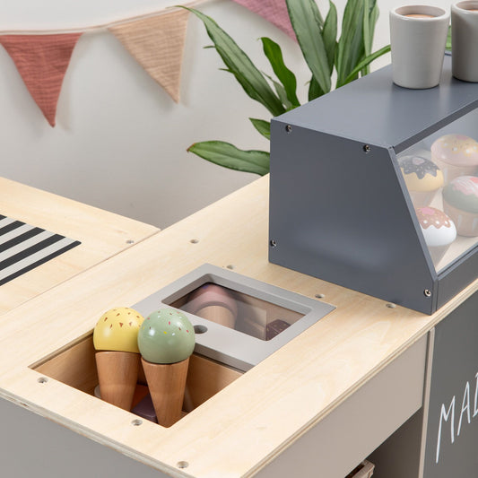 MUSTERKIND indkøbsbutik Bollea – hvid/natur