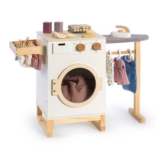 MUSTERKIND vaskecenter Rumex – hvid/natur