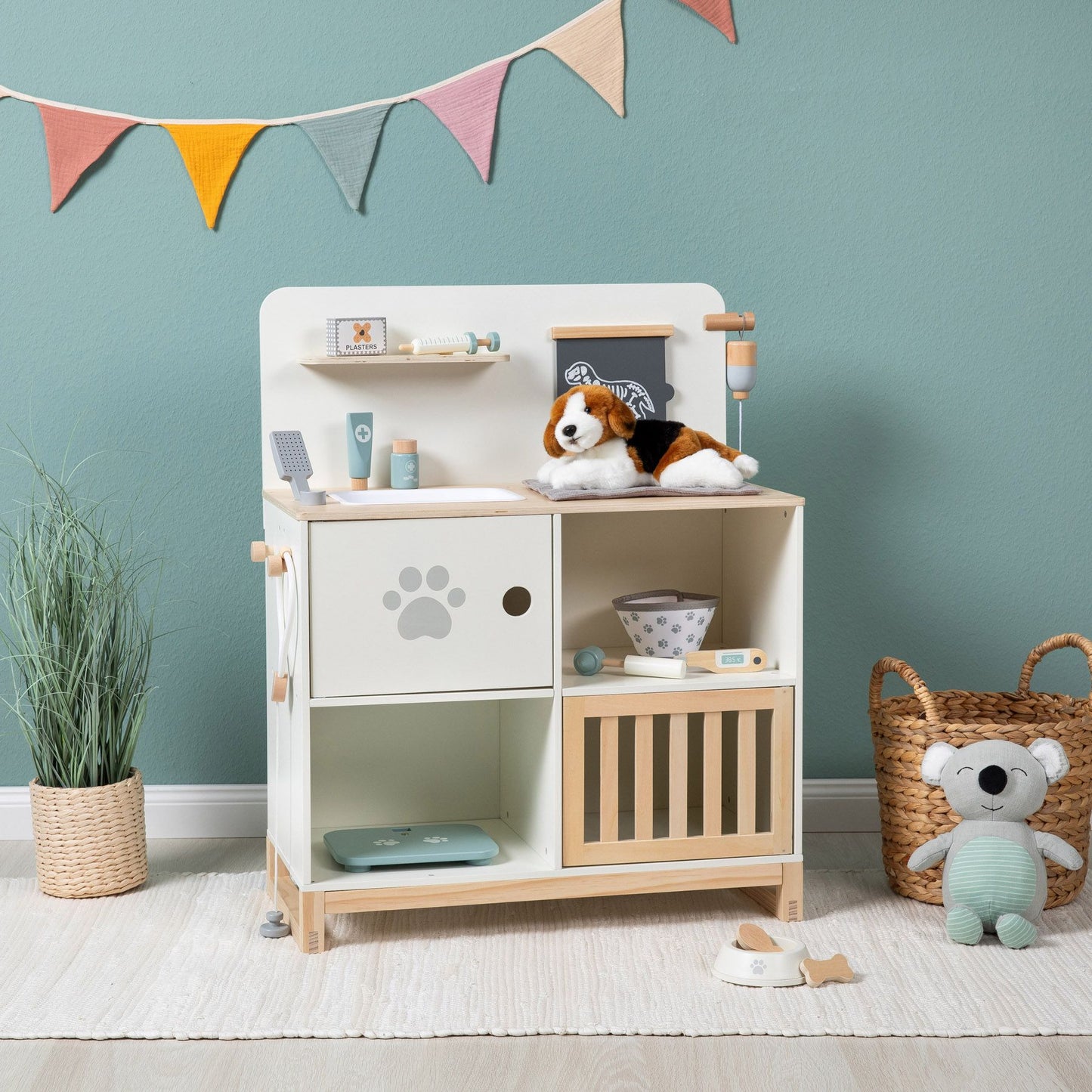 MUSTERKIND dyrlægeklinik Thymus – hvid/natur