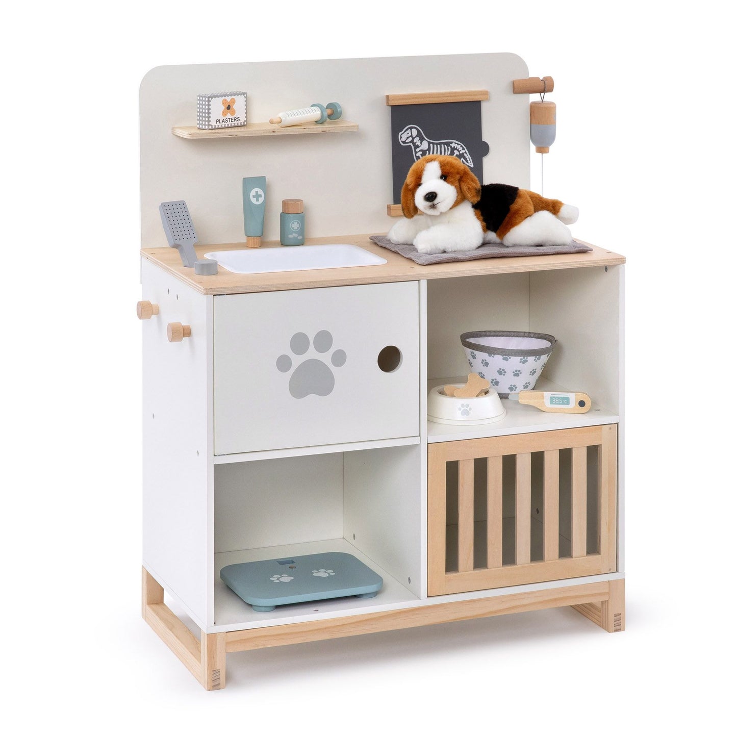 MUSTERKIND dyrlægeklinik Thymus – hvid/natur