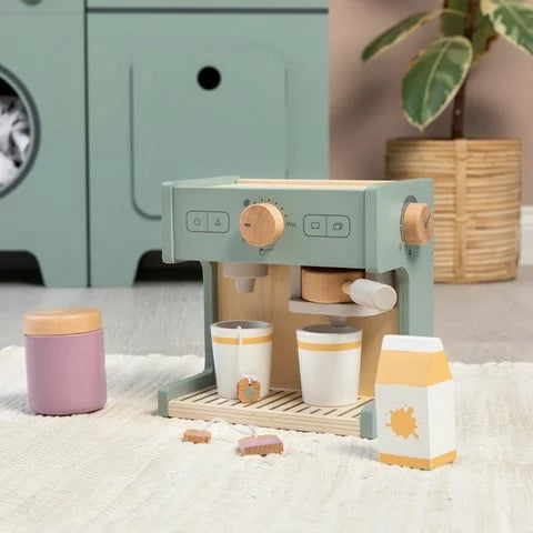 MUSTERKIND kaffemaskine Coffea – salviegrøn/natur