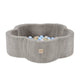 Plush Nest Floral Fun Zone boldbassin 95x30 cm – beige med 200 bolde