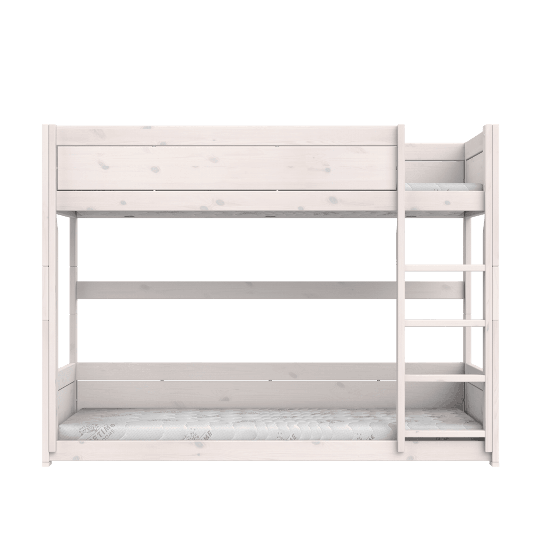 LIFETIME Kidsrooms Original lav køjeseng med stige 90 x 200 cm