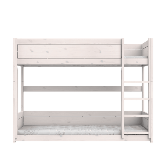 LIFETIME Kidsrooms Original lav køjeseng med stige 90 x 200 cm