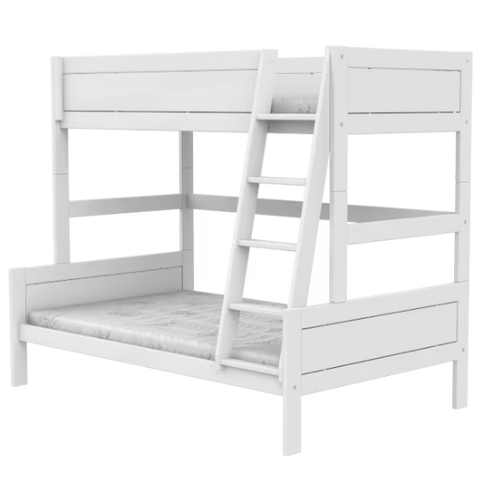 LIFETIME Kidsrooms familiekøjeseng med stige 90/120x200 cm – hvid