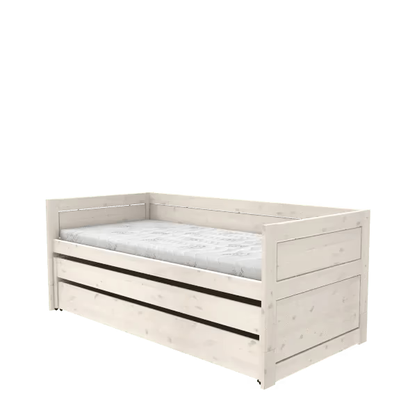 LIFETIME Kidsrooms multi børneseng med gæsteseng og sengeskuffe 90x200 cm – hvidpigmenteret