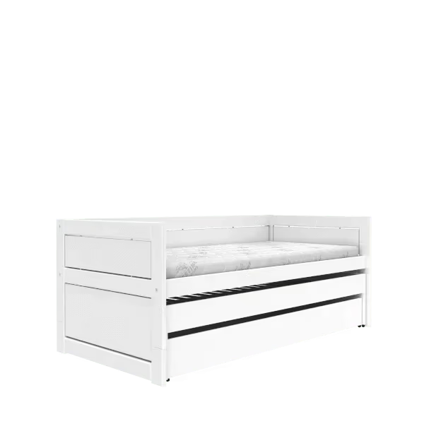LIFETIME Kidsrooms multi børneseng med gæsteseng og sengeskuffe 90x200 cm – hvid