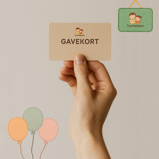 Gavekort til Tumlebørn – frihed til at vælge det helt rigtige