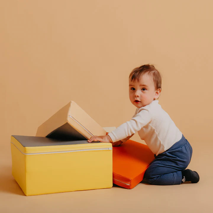 leg&go soft play Kubo Blocks LUMO – orange