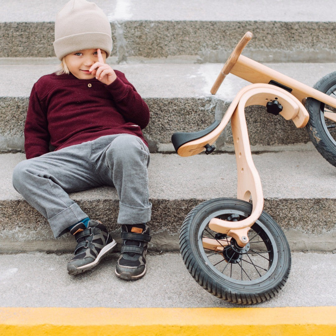 leg&go Balance Bike 3-i-1 – balancecykel i træ