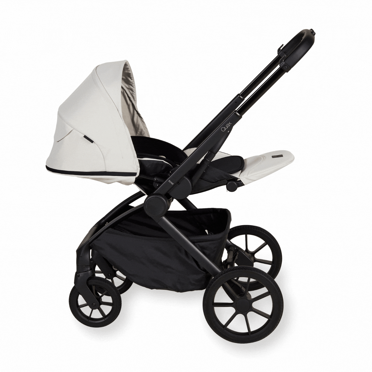 Quax Echo klapvogn med stel og siddedel - Beige