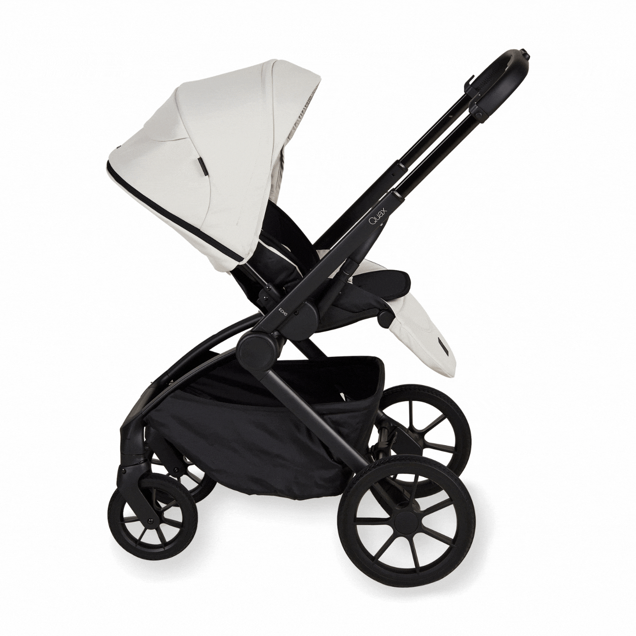 Quax Echo klapvogn med stel og siddedel - Beige