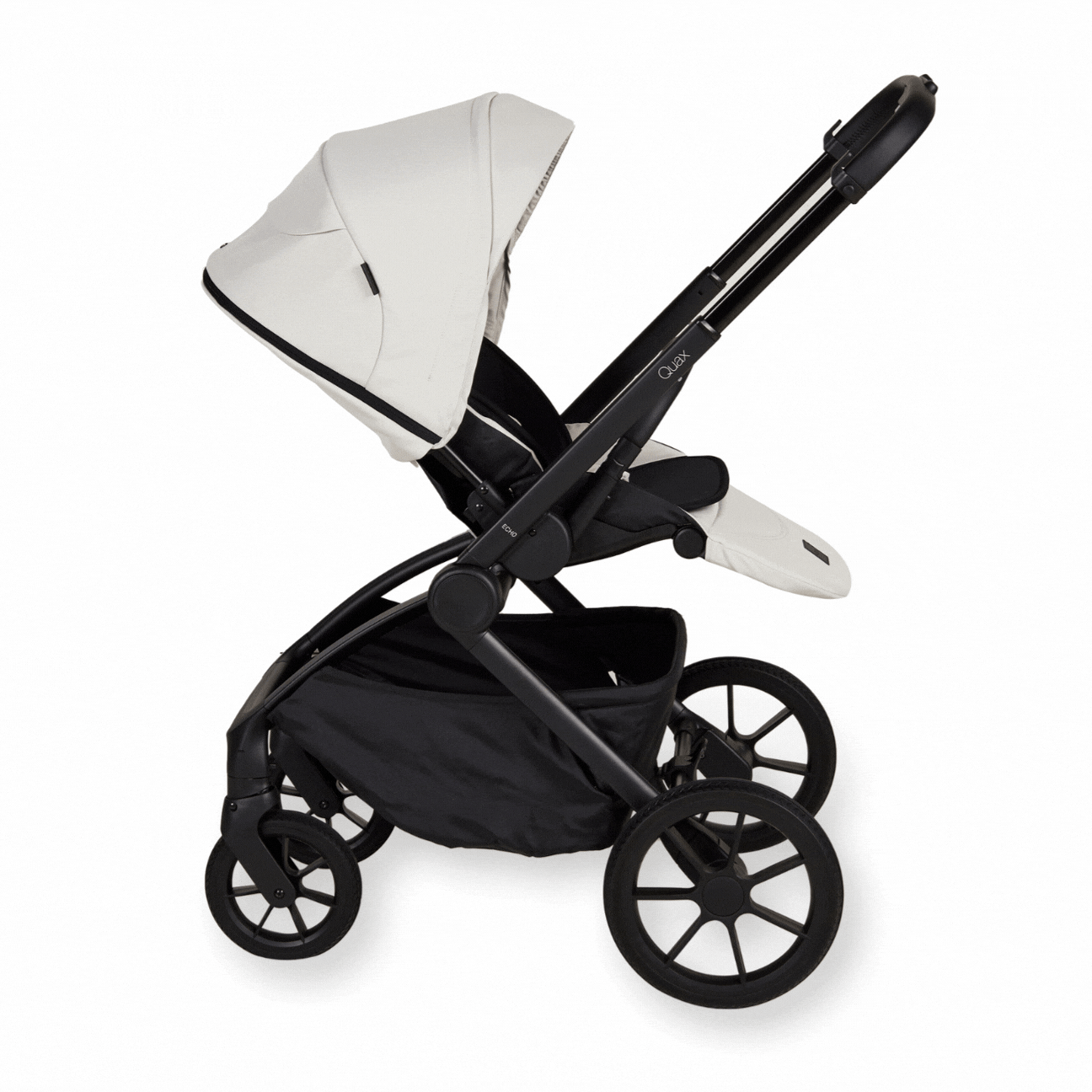 Quax Echo klapvogn med stel og siddedel - Beige