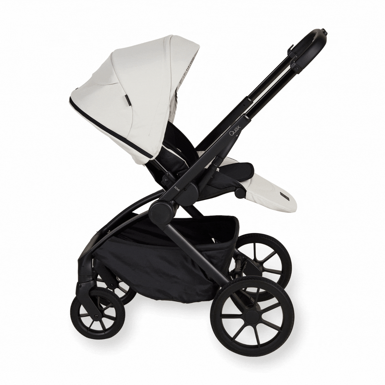 Quax Echo klapvogn med stel og siddedel - Beige
