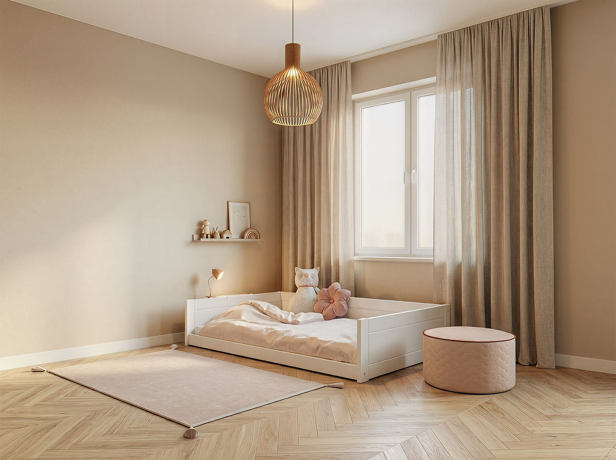 LIFETIME Kidsrooms Montessori-seng – 120 x 200 cm