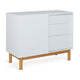 Quax Mood kommode med låge og 3 skuffer – White
